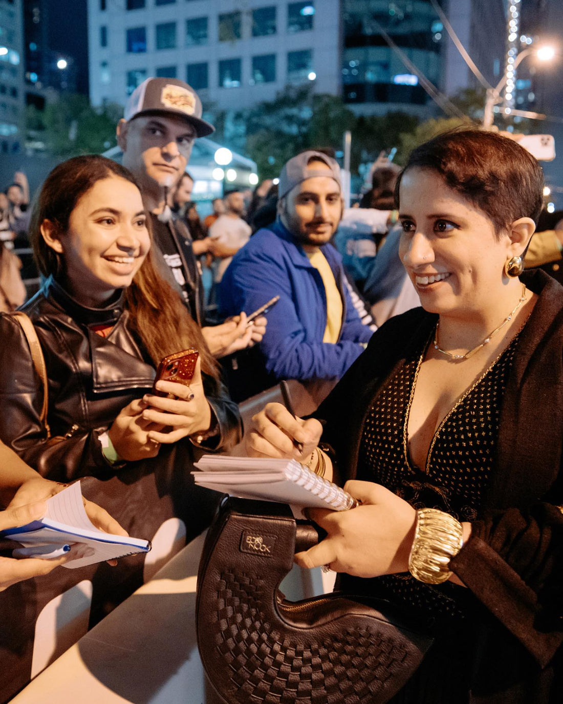 A KILLer night at TIFF! 🌟 Academy Award Winner Guneet Monga dazzles with our Zoran clutch. Toronto, you've blown us away! India, get ready for the chaos! 🇮🇳 Next stop: Stay tuned!