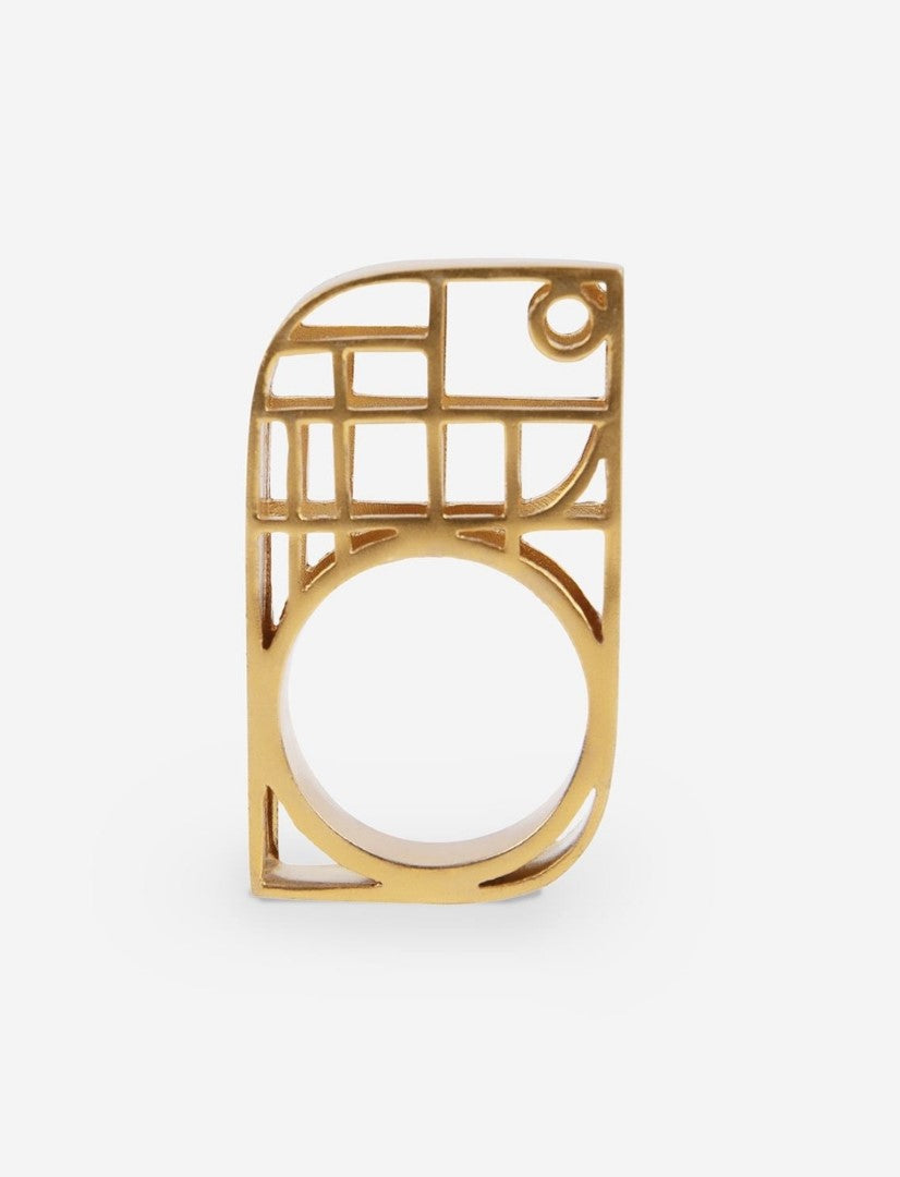 Edith Ring in Gold