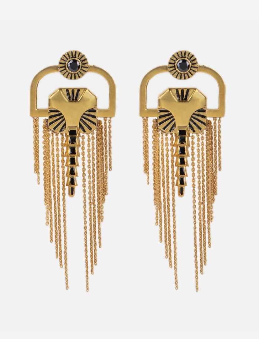 Equinox Earrings in Gold
