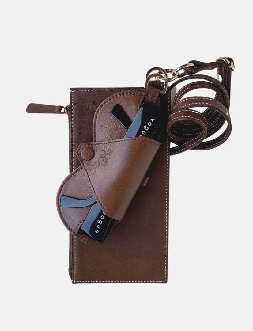 Jayden Crossbody in Tan