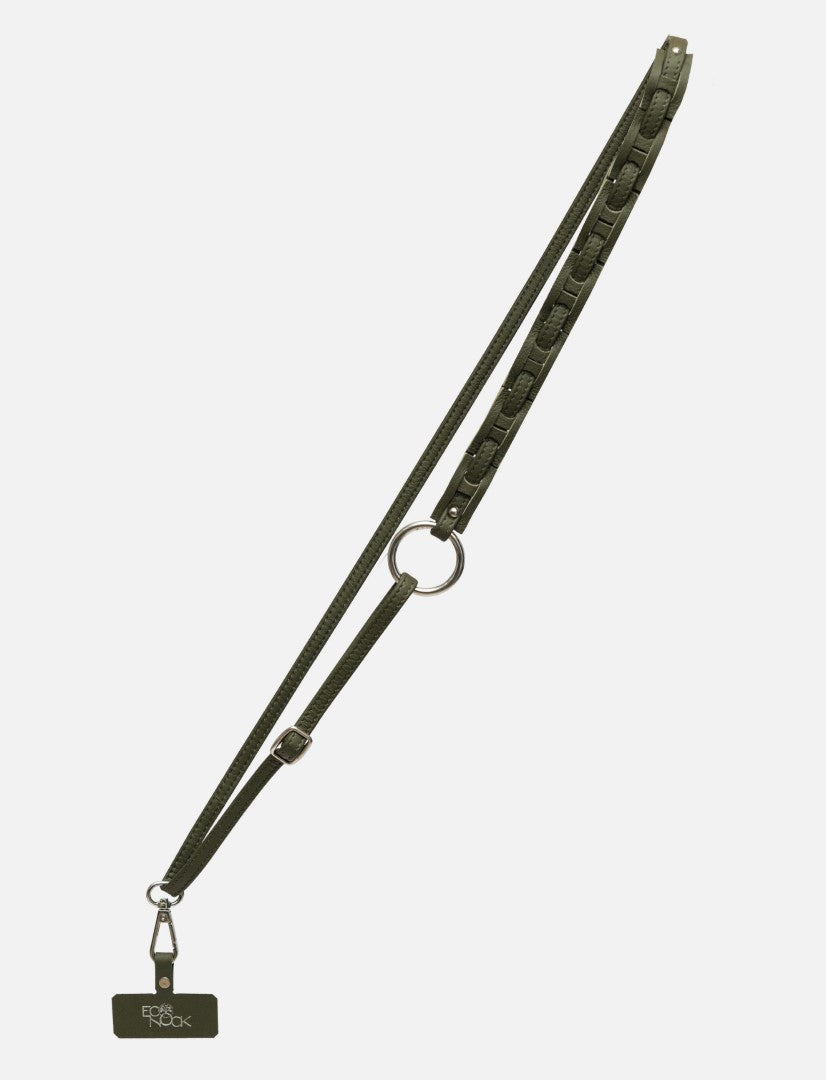 Kenza Phone Lanyard in Olive