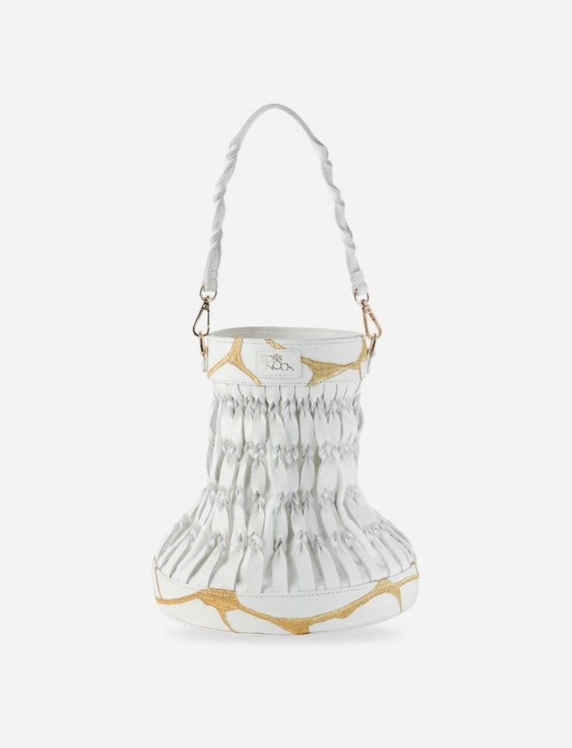 Motoyo Bucket Bag in Ivory