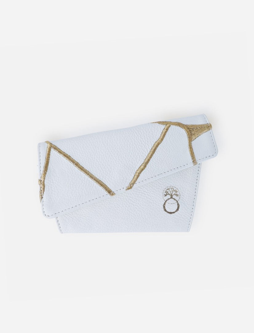 Seiki Trifold Wallet in Ivory