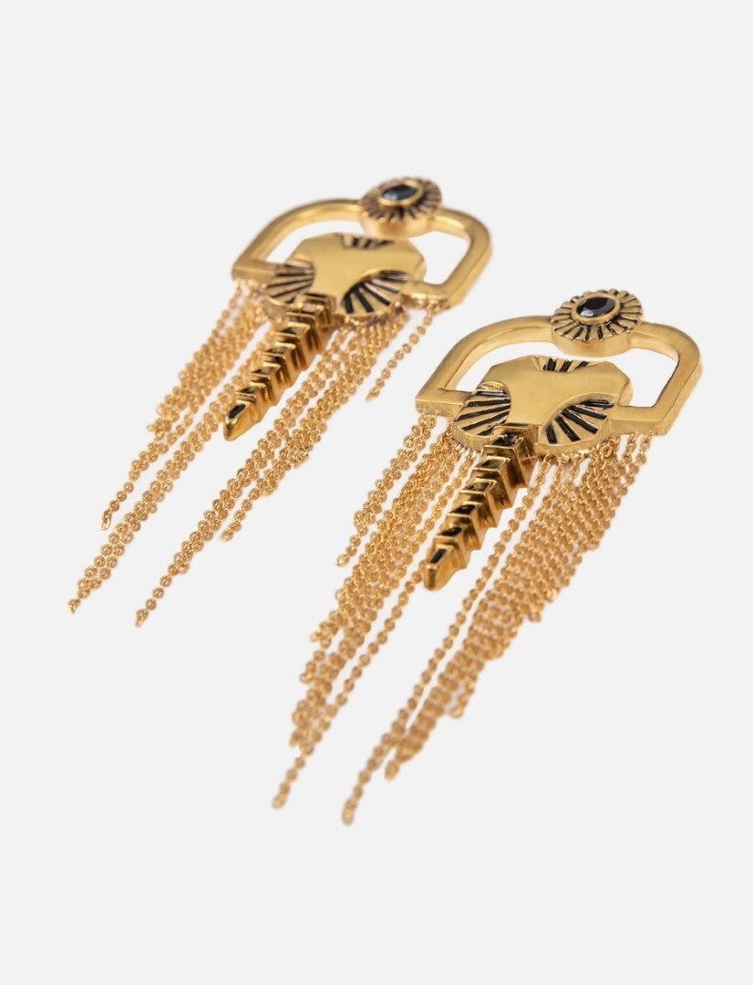 Equinox Earrings in Gold