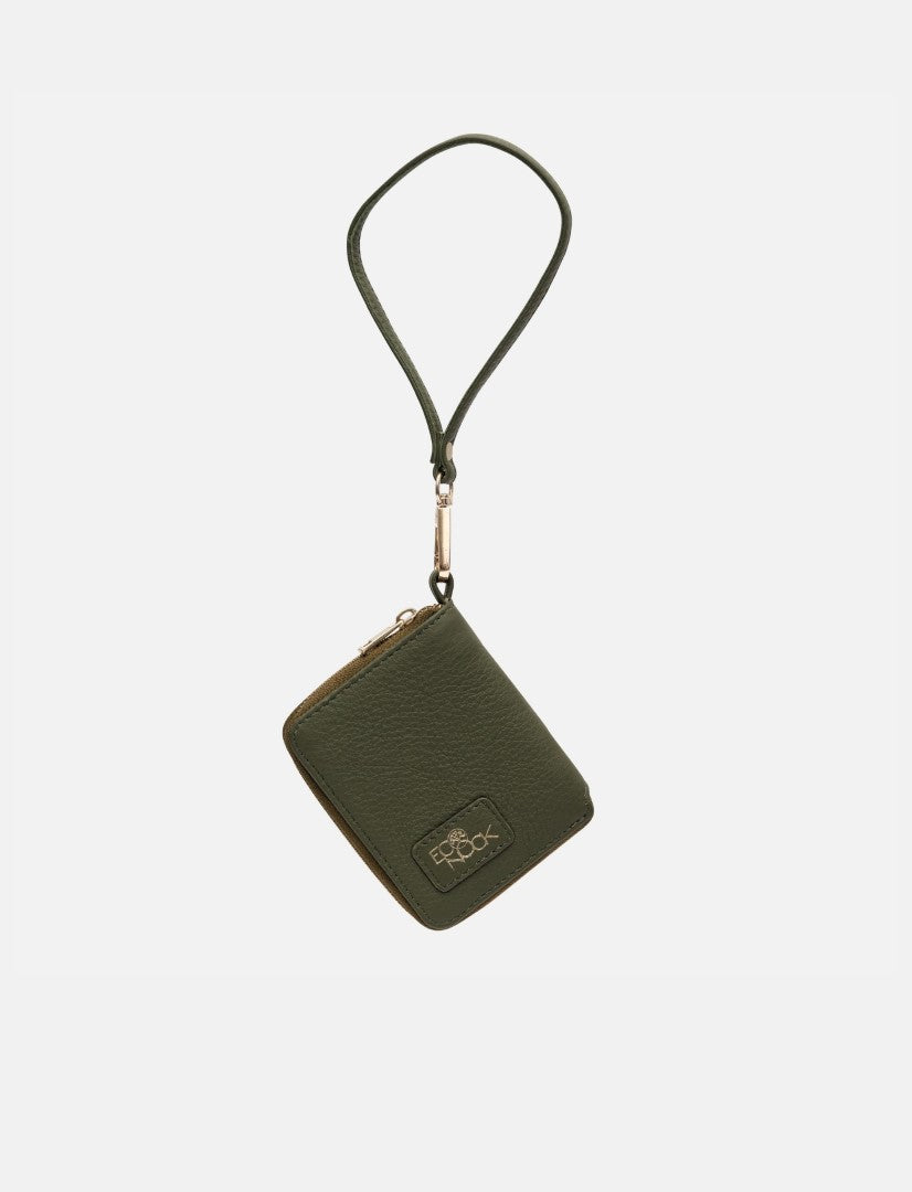 Gender Neutral Wallet in Olive