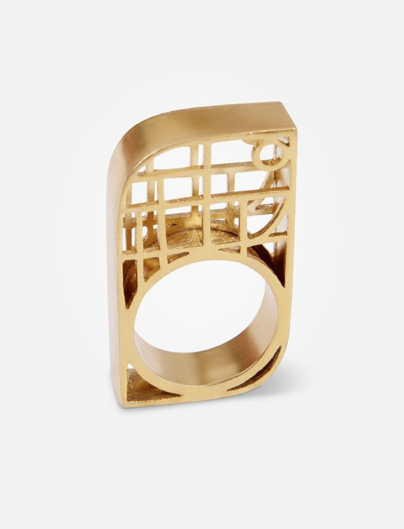 Edith Ring in Gold