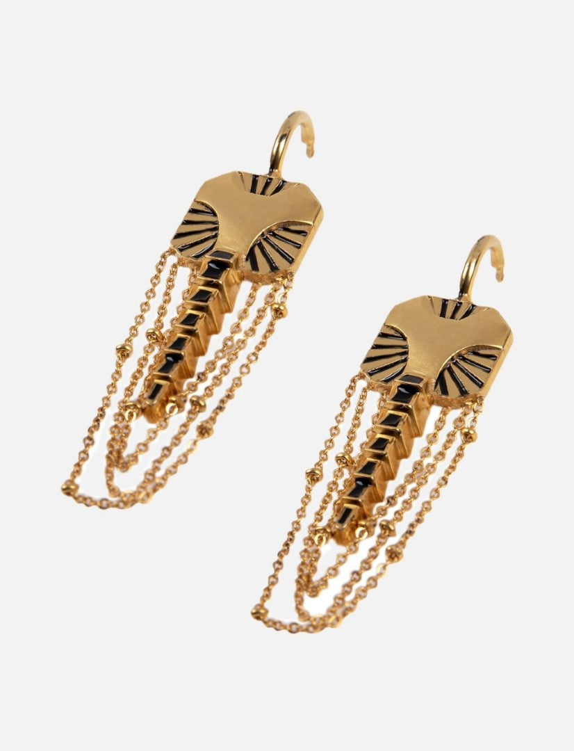 Era Earrings in Gold