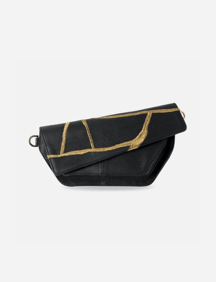 Shiatsu Cross Body in Black