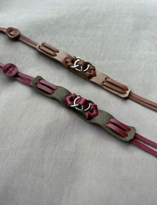 Kinship Band in Cherry & Olive