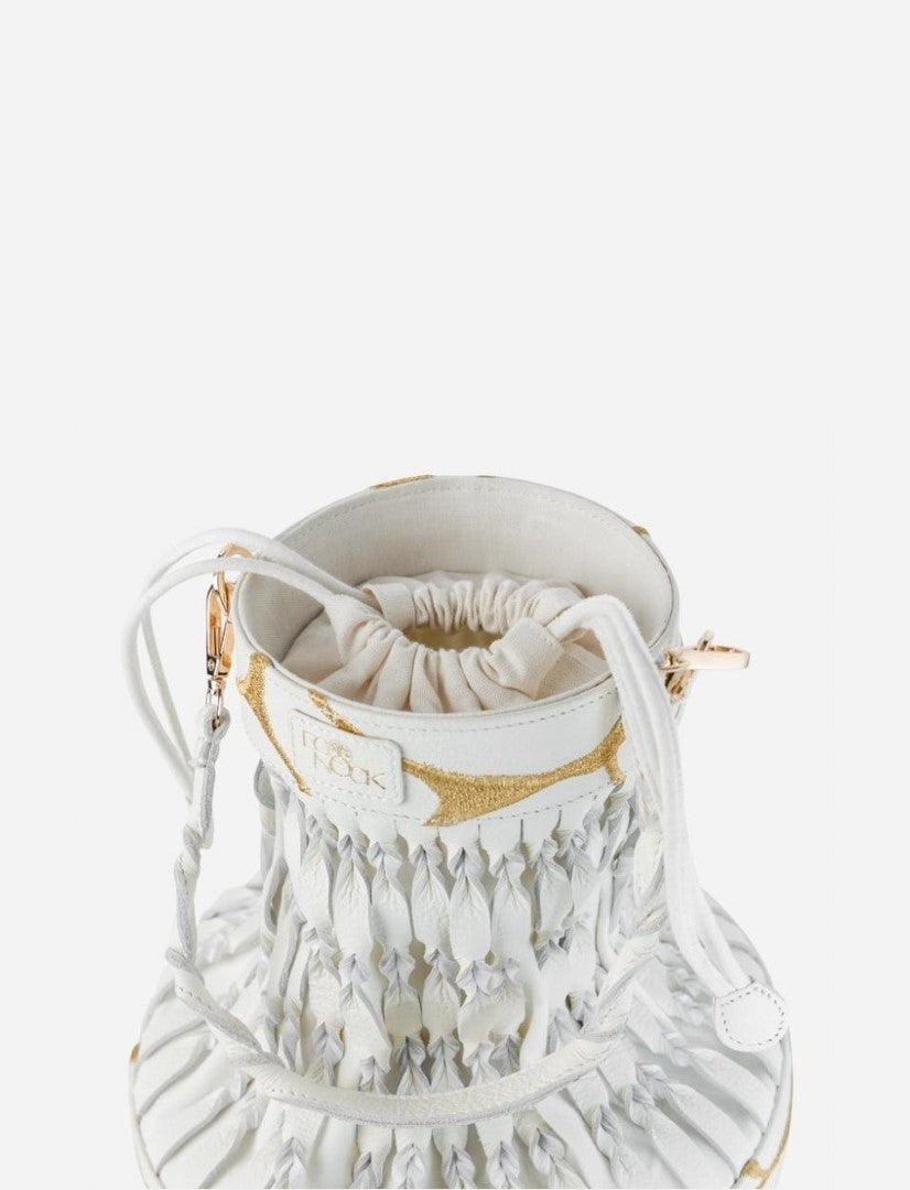 Motoyo Bucket Bag in Ivory