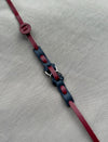 Kindred Band in Cherry & Blue