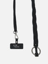 Kenza Phone Lanyard in Black