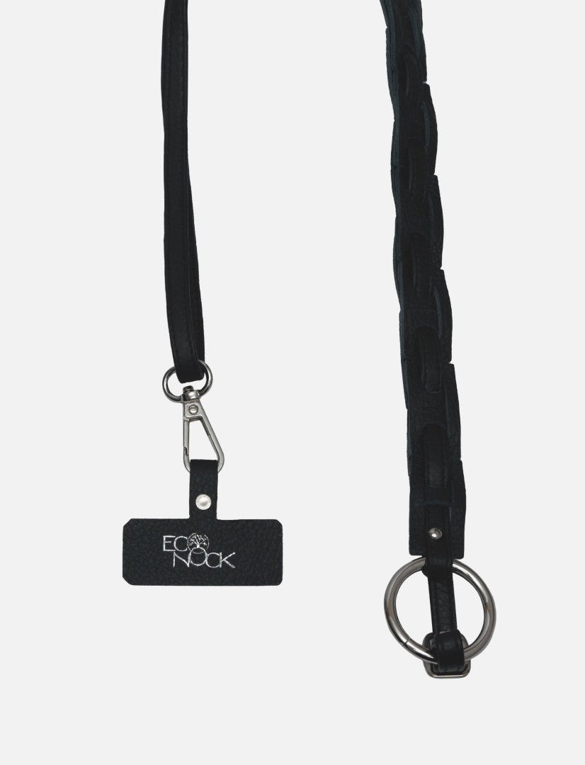 Kenza Phone Lanyard in Black