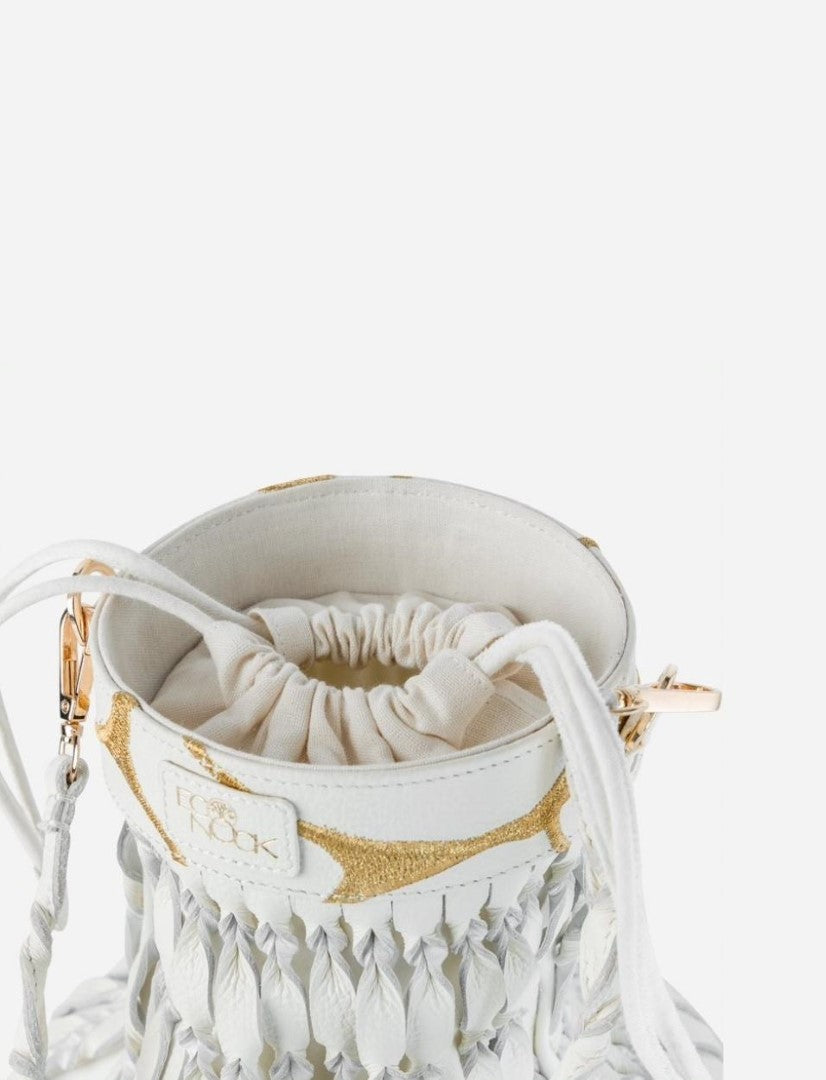 Motoyo Bucket Bag in Ivory